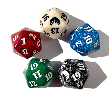Magic Spindown Dice